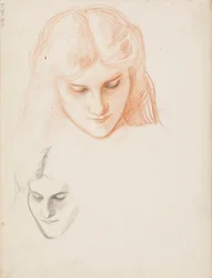 Gesicht einer Frau