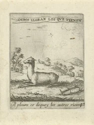 Liegender Hirsch (Moralische Liebesembleme)