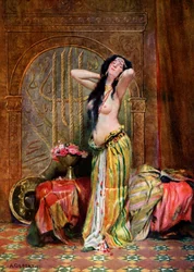 Östliches Mädchen, 1908-1909