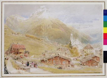 Engelberg, Sonntagmorgen, ca. 1909-11