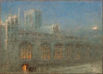 Die Kirche des Glockenturms, York (Aquarell)