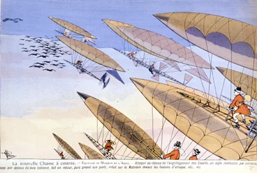 Karikatur von Albert Guillaume (1873-1942) in „L