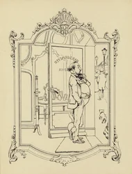 Karikatur aus Memoires d