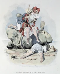 Die Strände des Kanals zu Beginn des Jahrhunderts (in „Sterne des Meeres“ von Guillaume)