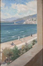 Von meinem Fenster in Cannes, 1891