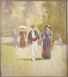 Ein Spaziergang im Park