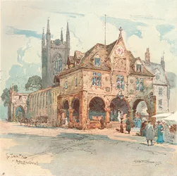 Das Rathaus, Peterborough, ca. 1909