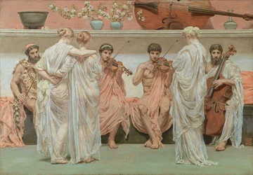 Ein Quartett. Huldigung eines Malers an die Kunst der Musik