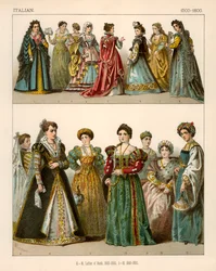 Italienische Tracht 1500-1600