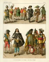 Niederländische Kostüme 1600