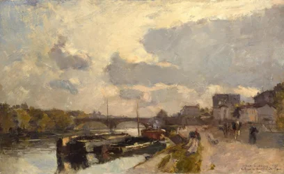 Le pont de Neuilly, près Paris