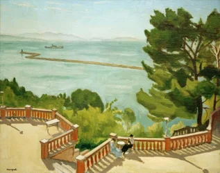 Ecke der Terrasse in l’Estaque