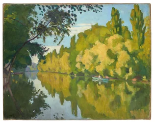 La Varenne Sainte-Hilaire, das Boot