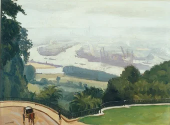 Der Hafen von Rouen
