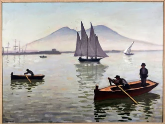 Neapel, das Segelboot