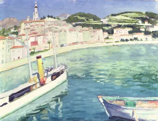 Hafen von Menton