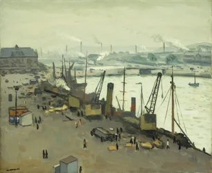 Der Hafen von Boulogne