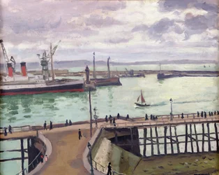 Der äußere Hafen von Le Havre, l