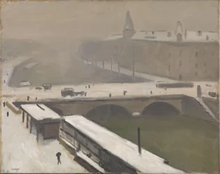 Winter an der Seine (um 1900-16)
