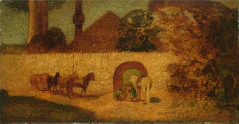 Am Grab des Propheten, ca. 1882