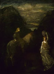 König Cophetua und das Bettlermädchen, um 1906 oder 1907