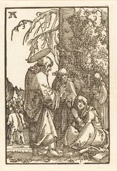 Christus nimmt Abschied von Maria vor der Passion
