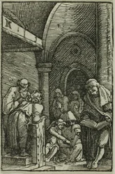 Christus unter den Ärzten, aus Der Fall und die Erlösung des Menschen