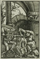 Die Dornenkrönung, aus Der Sündenfall und die Erlösung des Menschen