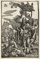 Der Fall und die Erlösung des Menschen: Christus erscheint der heiligen Maria Magdalena, ca. 1515