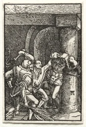 Der Fall und die Erlösung des Menschen: Geißelung Christi, um 1515