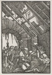 Der Fall und die Erlösung des Menschen: Die Anbetung der Könige, ca. 1515