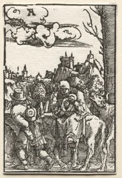 Der Fall und die Erlösung des Menschen: Die Flucht nach Ägypten, ca. 1515