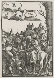 Der Fall und die Erlösung des Menschen: Die Flucht nach Ägypten, ca. 1515