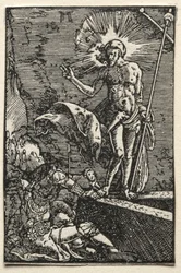 Der Fall und die Erlösung des Menschen: Die Auferstehung, um 1515