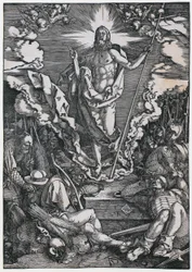 Auferstehung Christi, Blatt 12 der Folge "Die Große Passion"