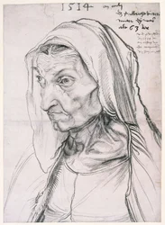 Barbara Dürer, geb. Holper / Barbara Dürer, die Mutter des Künstlers