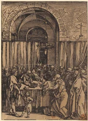 Beweinung Christi, Blatt 9 der Folge "Die Große Passion"