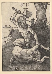 Kain erschlägt Abel, 1511