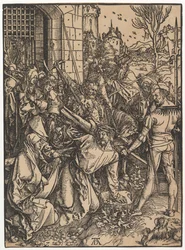 Christus trägt das Kreuz, aus Die Große Passion