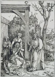 Christus nimmt Abschied von seiner Mutter