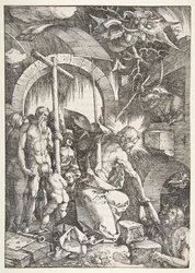 Christus in der Vorhölle, aus Die Große Passion, Ausgabe 1511