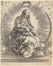Christus in der Vorhölle, Blatt 11 der Folge "Die Grosse Passion"