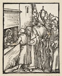 Christus schickt die Jünger zu Johannes ins Gefängnis (43 religiöse Themen)