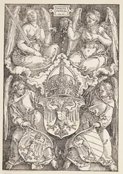 Wappen des Reiches und der Stadt Nürnberg