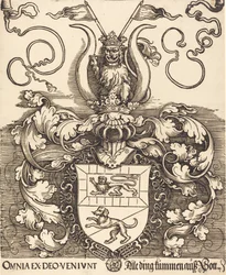 Wappen von Lorenz Staiber, wahrscheinlich 1520-1521