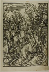 Kreuzabnahme Christi, aus Die Große Passion