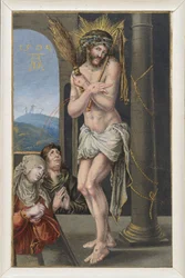 Der Schmerzensmann an der Geißelsäule