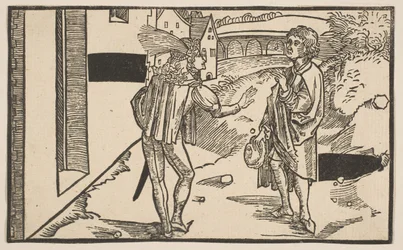 Eunuchus, aus Die Komödie des Terenz, Nachdruck 19. Jahrhundert