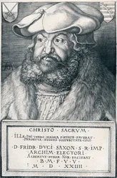 Friedrich der Weise, Kurfürst von Sachsen, 1524