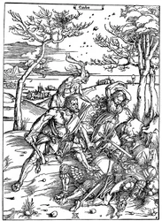 Herkules tötet die Molioniden, um 1496-1498, 1936